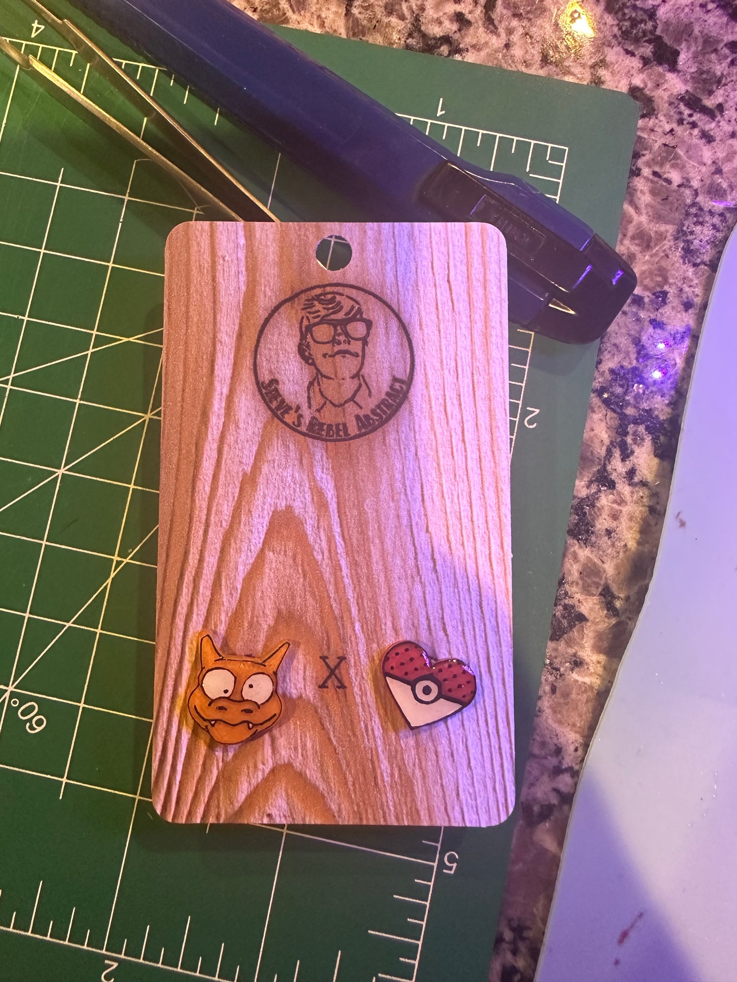 Derpmon Stud Earrings